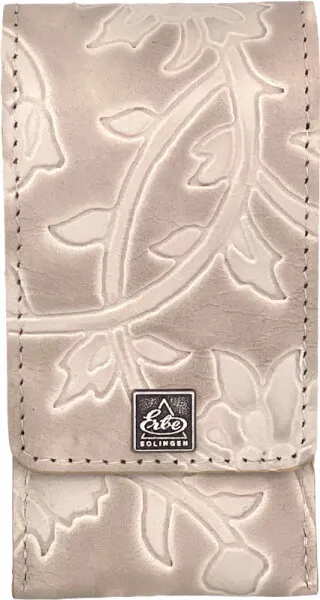 Erbe Manicure Taschenetui Floris sandfarben 3-tlg. Erbe Manicure Taschenetui Floris sandfarben 3-tlg.