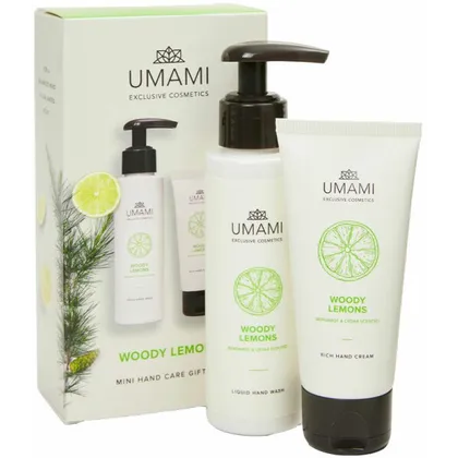 Umami Woody Lemons Mini Hand Care Gift-Set Umami Woody Lemons Mini Hand Care Gift-Set