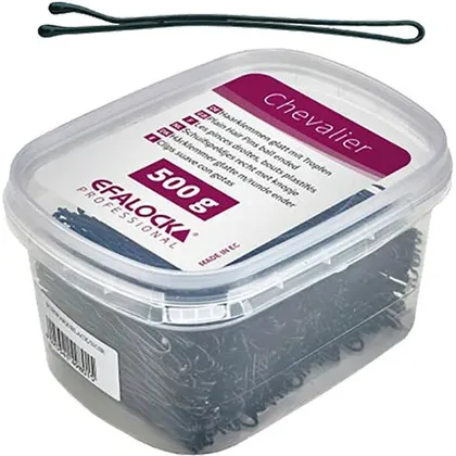 Efalock Chevalier Haarklemmen 7 cm 500 g schwarz Efalock Chevalier Haarklemmen 7 cm 500 g schwarz