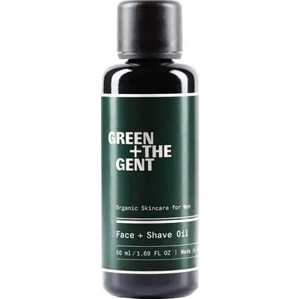 Green + The Gent Face + Shave Oil 50 ml Green + The Gent Face + Shave Oil 50 ml
