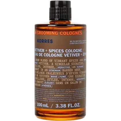 KORRES ATHENIAN GROOMING Eau de Cologne (EdC) mit Vetiver + würzigen Noten 100 ml KORRES ATHENIAN GROOMING Eau de Cologne (EdC) mit Vetiver + würzigen Noten 100 ml