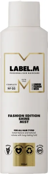 Label.M Fashion Edition Shine Mist 200 ml Label.M Fashion Edition Shine Mist 200 ml