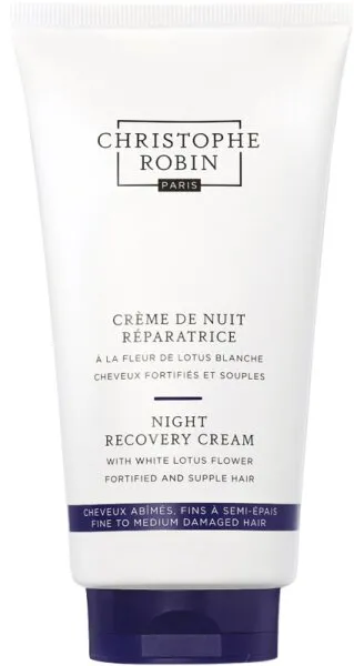 Christophe Robin Night Recovery Cream with White Lotus Flower 150 ml Christophe Robin Night Recovery Cream with White Lotus Flower 150 ml