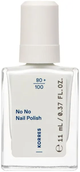 KORRES No No Nail Polish 11 ml Pure White 1 KORRES No No Nail Polish 11 ml Pure White 1
