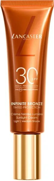 Lancaster Infinite Bronze Tinted Protection Sunlight Cream LSF30 50 ml 1 Light-Medium Lancaster Infinite Bronze Tinted Protection Sunlight Cream LSF30 50 ml 1 Light-Medium