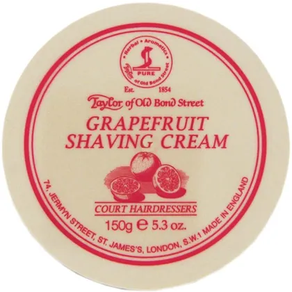 Taylor of Old Bond Street Grapefruit Shaving Cream Bowl 150 g Taylor of Old Bond Street Grapefruit Shaving Cream Bowl 150 g