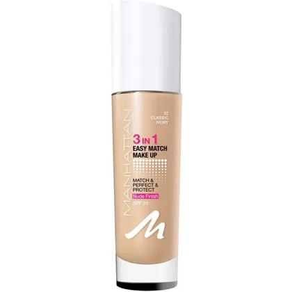 Manhattan 3in1 Easy Match Make Up 32 30 ml Manhattan 3in1 Easy Match Make Up 32 30 ml