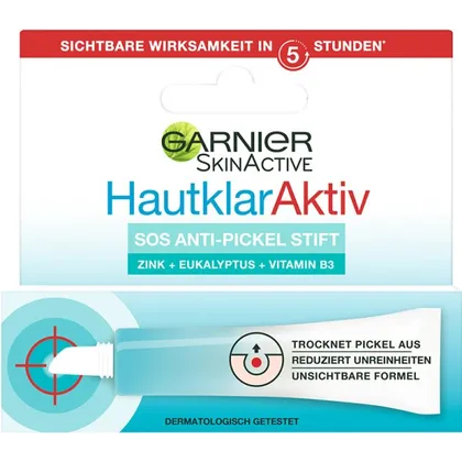 Garnier SkinActive Hautklar Aktiv SOS Anti-Pickel Stift Anti-Pickelpflege 10ml Garnier SkinActive Hautklar Aktiv SOS Anti-Pickel Stift Anti-Pickelpflege 10ml