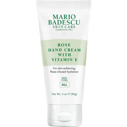 Mario Badescu Rose Hand Cream with Vitamin E 85 g Mario Badescu Rose Hand Cream with Vitamin E 85 g