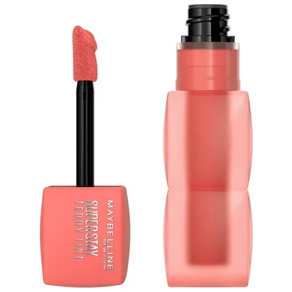 Maybelline New York Superstay Teddy Tint Lippenstift 25 Baby Tee Lippenstift 5ml Maybelline New York Superstay Teddy Tint Lippenstift 25 Baby Tee Lippenstift 5ml