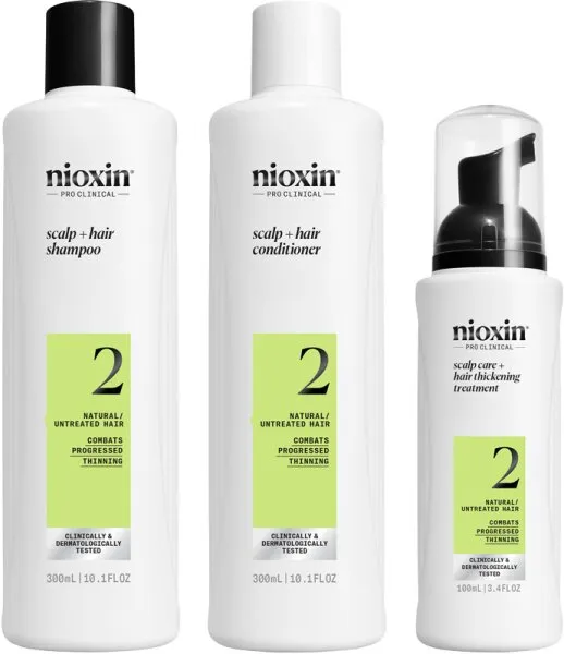 Nioxin System 2 KIT 300 ml +300 ml +100 ml Nioxin System 2 KIT 300 ml +300 ml +100 ml