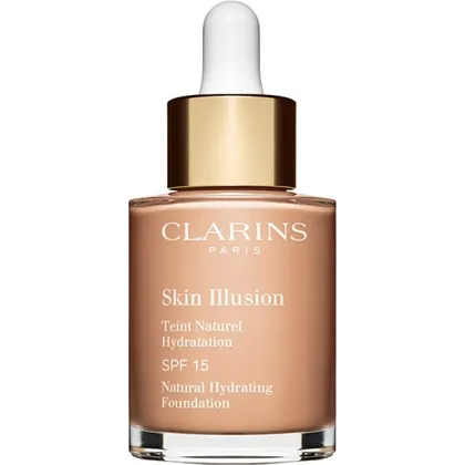 CLARINS Skin Illusion Teint Naturel Hydratation SPF 15 30 ml Beige 107 CLARINS Skin Illusion Teint Naturel Hydratation SPF 15 30 ml Beige 107