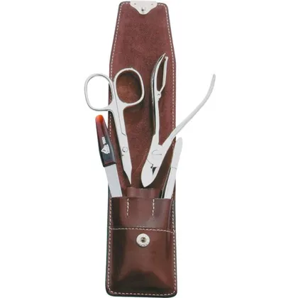 Erbe Collection Maniküre Pocket Druckknopf-Etui Glattleder Erbe Collection Maniküre Pocket Druckknopf-Etui Glattleder