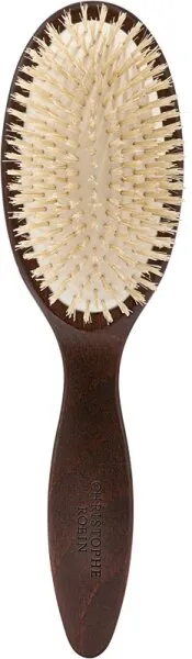 Christophe Robin Detangling hairbrush 100% natural boar-bristle & wood 1 Stk Christophe Robin Detangling hairbrush 100% natural boar-bristle & wood 1 Stk