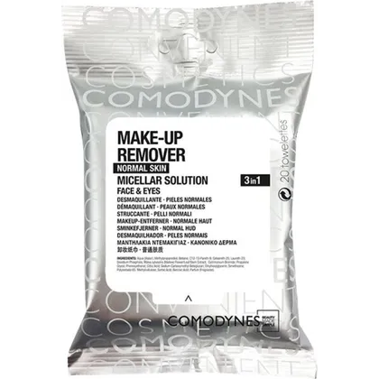 Comodynes Make-up Remover Micellar Solution Normal Skin Reinigungstücher 20 Stk. Comodynes Make-up Remover Micellar Solution Normal Skin Reinigungstücher 20 Stk.