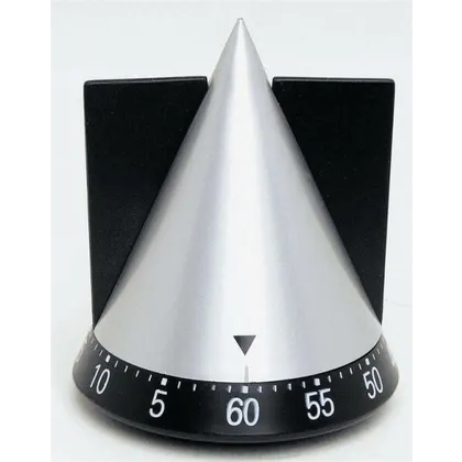 Efalock Timer Pyramide silber/sw. Efalock Timer Pyramide silber/sw.