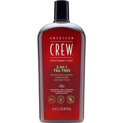 American Crew 3 in 1 Tea Tree 1000 ml American Crew 3 in 1 Tea Tree 1000 ml