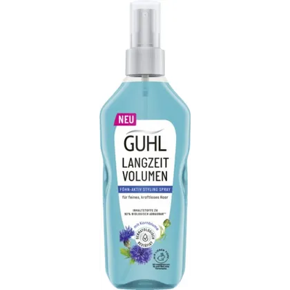 Guhl Langzeit Volumen Föhn Aktiv Styling Spray 150 ml Guhl Langzeit Volumen Föhn Aktiv Styling Spray 150 ml