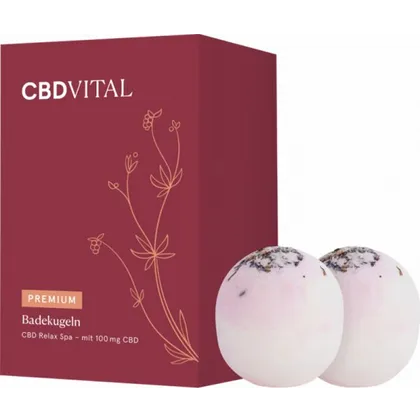 CBD VITAL Badekugeln 2 Stk. CBD VITAL Badekugeln 2 Stk.