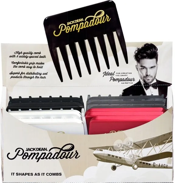 Denman Jack Dean Denman Jack Dean Pompadour Kämme, 24er Display Denman Jack Dean Denman Jack Dean Pompadour Kämme, 24er Display