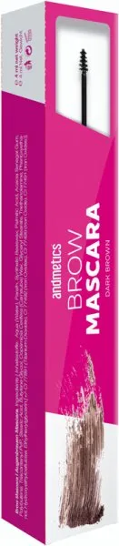 Andmetics Brow Mascara Dark Brown 6,5 ml Andmetics Brow Mascara Dark Brown 6,5 ml