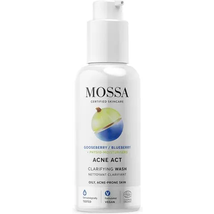 MOSSA ACNE ACT Clarifying wash 140 ml MOSSA ACNE ACT Clarifying wash 140 ml