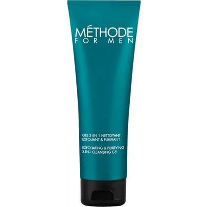 Jeanne Piaubert Methode for Men Methode for Men Gel 3 en 1 Nettoyant Exfoliant & Purifiant 125 ml Jeanne Piaubert Methode for Men Methode for Men Gel 3 en 1 Nettoyant Exfoliant & Purifiant 125 ml