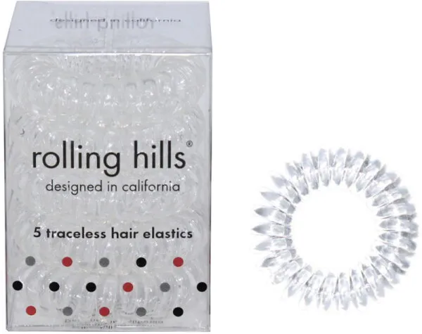 Rolling Hills Professional Hair Rings Transparent Rolling Hills Professional Hair Rings Transparent