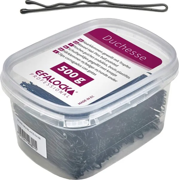 Efalock Duchesse Haarklemmen 5 cm 500 g schwarz Efalock Duchesse Haarklemmen 5 cm 500 g schwarz