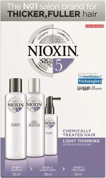 Nioxin System 5 3-Stufen-System 150+150+50 ml Nioxin System 5 3-Stufen-System 150+150+50 ml