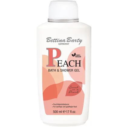 Bettina Barty Peach Bath & Shower Gel 500 ml Bettina Barty Peach Bath & Shower Gel 500 ml