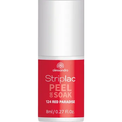 Alessandro Striplac Peel or Soak 124 Red Paradise 8 ml Alessandro Striplac Peel or Soak 124 Red Paradise 8 ml