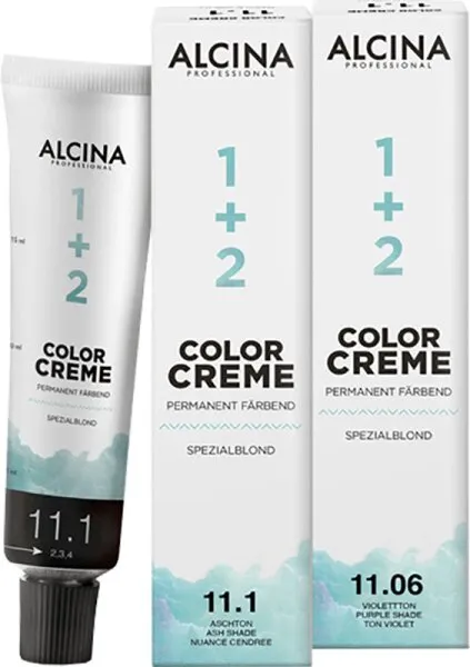 Alcina Color Creme Spezialblond 11.6 + Violettton Plus 60 ml Alcina Color Creme Spezialblond 11.6 + Violettton Plus 60 ml