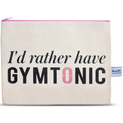 4LOU Vanity Bag Gymtonic – 100% Canvas Swarovski Applikationen 4LOU Vanity Bag Gymtonic – 100% Canvas Swarovski Applikationen