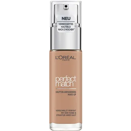 L’Oréal Paris Perfect Match Make-Up 5.D/5.W Golden Sand Foundation (flüssig) 30ml L’Oréal Paris Perfect Match Make-Up 5.D/5.W Golden Sand Foundation (flüssig) 30ml