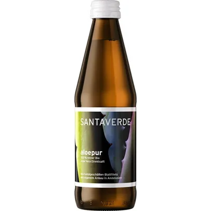 Santaverde Aloepur 100% Reiner Aloe Vera Saft 330 ml Santaverde Aloepur 100% Reiner Aloe Vera Saft 330 ml