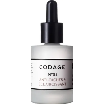 Codage Serum N°4 Anti-Taches & Éclaircissant 30 ml Codage Serum N°4 Anti-Taches & Éclaircissant 30 ml