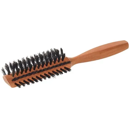 Keller Lockwellbürste halbrund, Birnbaum, Wildschweinborsten Keller Lockwellbürste halbrund, Birnbaum, Wildschweinborsten