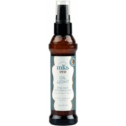 MKS eco Oil Light Fine Hair Styling Elixir Light Breeze Scent 60 ml MKS eco Oil Light Fine Hair Styling Elixir Light Breeze Scent 60 ml