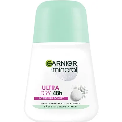 Garnier Mineral Ultra Dry 48h Roll-On Anti-Transpirant Deo Roll-On 50ml Garnier Mineral Ultra Dry 48h Roll-On Anti-Transpirant Deo Roll-On 50ml