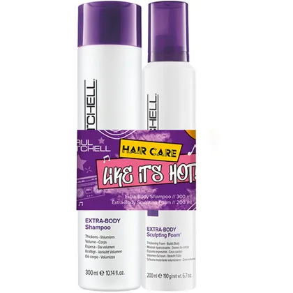 Aktion – Paul Mitchell Save on Duo Extra-Body – Shampoo 300 ml + Foam 200 ml Aktion – Paul Mitchell Save on Duo Extra-Body – Shampoo 300 ml + Foam 200 ml