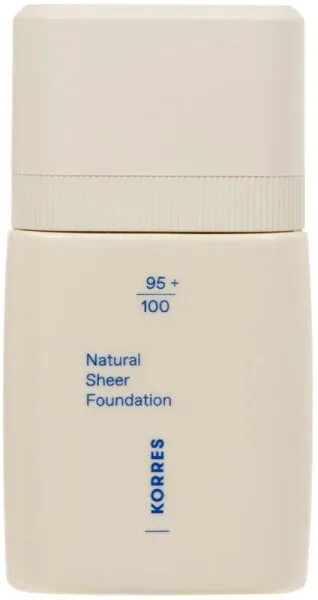 KORRES Natural Sheer Foundation 30 ml Tan 03 KORRES Natural Sheer Foundation 30 ml Tan 03