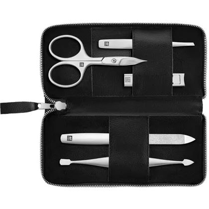 ZWILLING Maniküre Pediküre Set 5tlg. mit Kombi-Nagelschere schwarz 1 Stk. ZWILLING Maniküre Pediküre Set 5tlg. mit Kombi-Nagelschere schwarz 1 Stk.