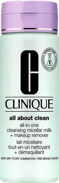Clinique All About Clean All-in-One Cleansing Micellar Milk + Makeup Remover ST 1 & 2 200 ml Clinique All About Clean All-in-One Cleansing Micellar Milk + Makeup Remover ST 1 & 2 200 ml