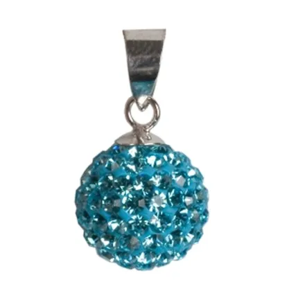Impala Anhänger Kugel 12 mm aquamarine Impala Anhänger Kugel 12 mm aquamarine