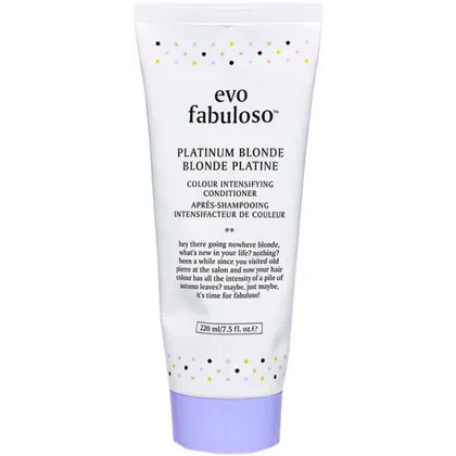 Evo Hair Fabuloso Platinum Blonde Colour Intensifying Conditioner 220 ml Evo Hair Fabuloso Platinum Blonde Colour Intensifying Conditioner 220 ml