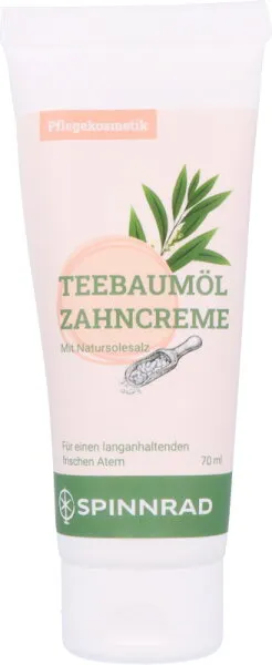 Spinnrad Teebaumöl Zahncreme 70 ml Spinnrad Teebaumöl Zahncreme 70 ml
