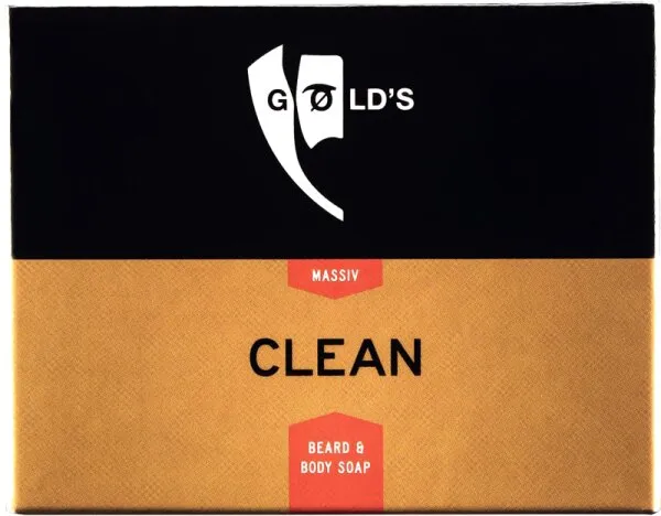 Gøld’s Massiv Clean Beard & Body Soap 100 g Gøld’s Massiv Clean Beard & Body Soap 100 g