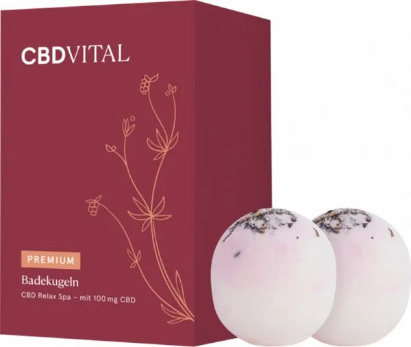 CBD VITAL Badekugeln 2 Stk. CBD VITAL Badekugeln 2 Stk.