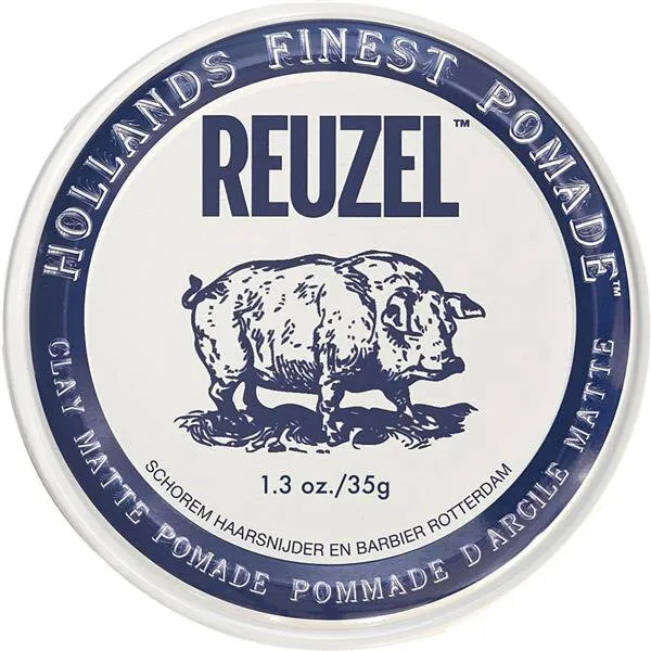 Reuzel Clay Matte Piglet – Haarpomade 35 g Reuzel Clay Matte Piglet – Haarpomade 35 g